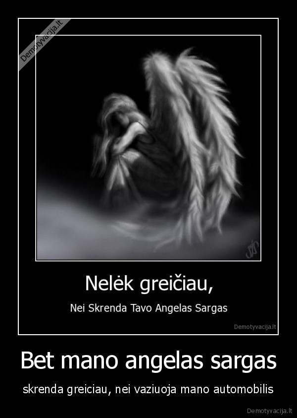 Bet mano angelas sargas