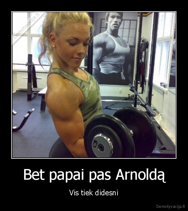 arnoldas, svarcnegeris,svarcas,sportuojanti, megina,raumeninga, mergina