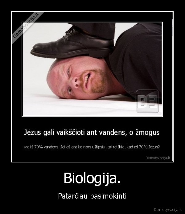 Biologija.