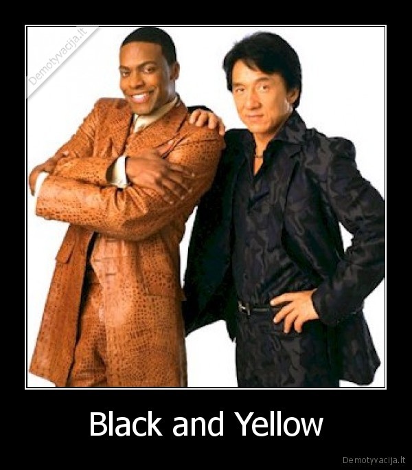 Black and Yellow