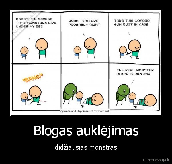 Blogas auklėjimas