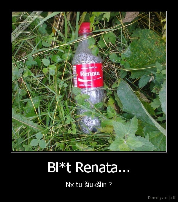 renata,coca, cola,butelis,gamta