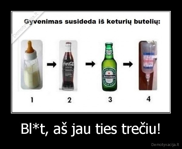Bl*t, aš jau ties trečiu!