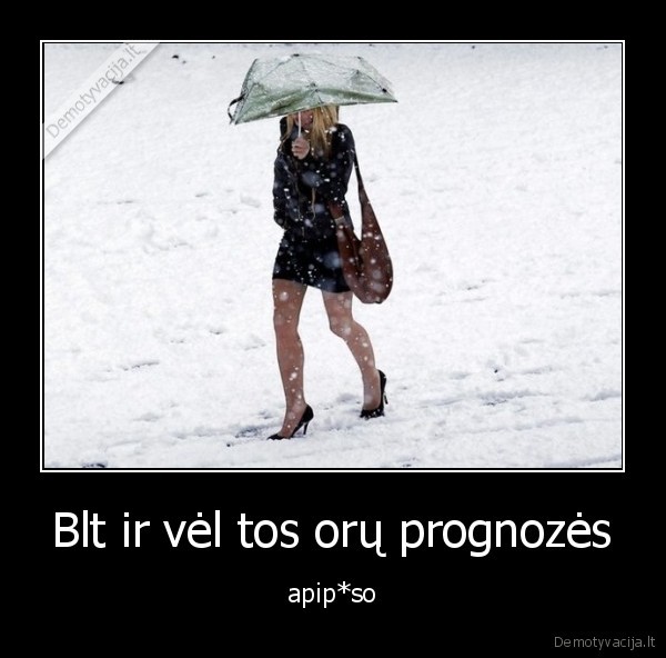 prognozes,orai,apranga
