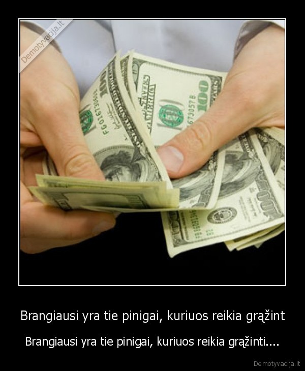 pinigai