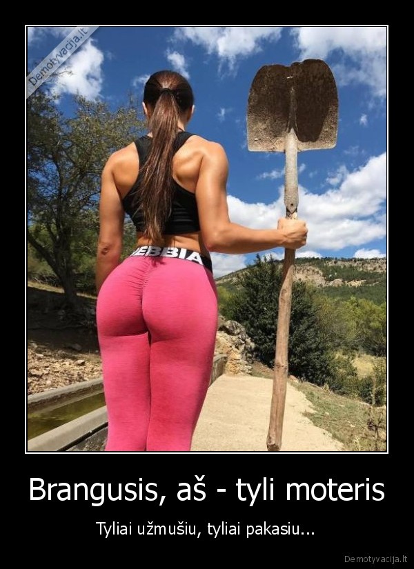 tyli, moteris,kastuvas
