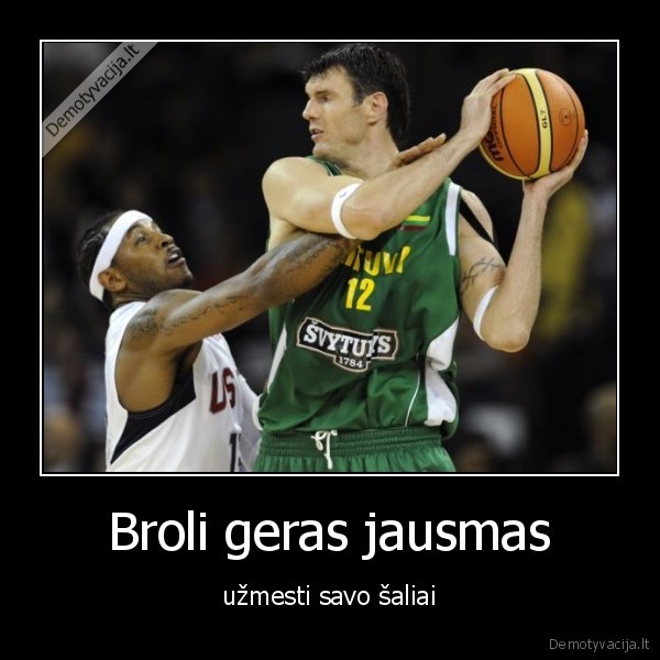 Broli geras jausmas