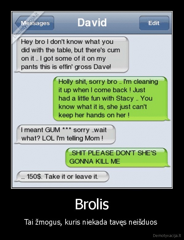 brolis,lygios,teises