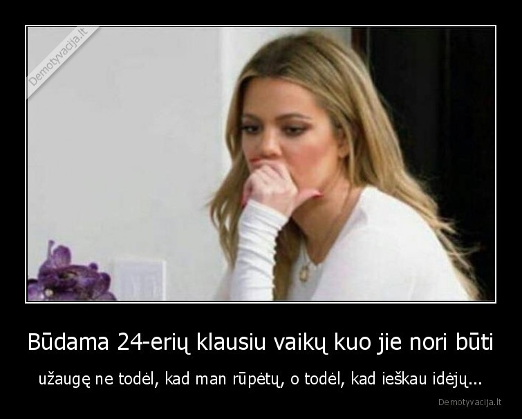 idejos, karjerai