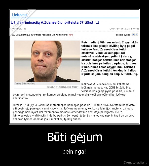 Būti gėjum