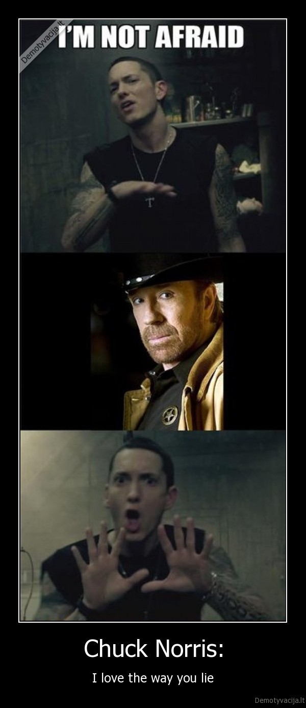 chuck, norris,eminem,fail,afraid,nebijau