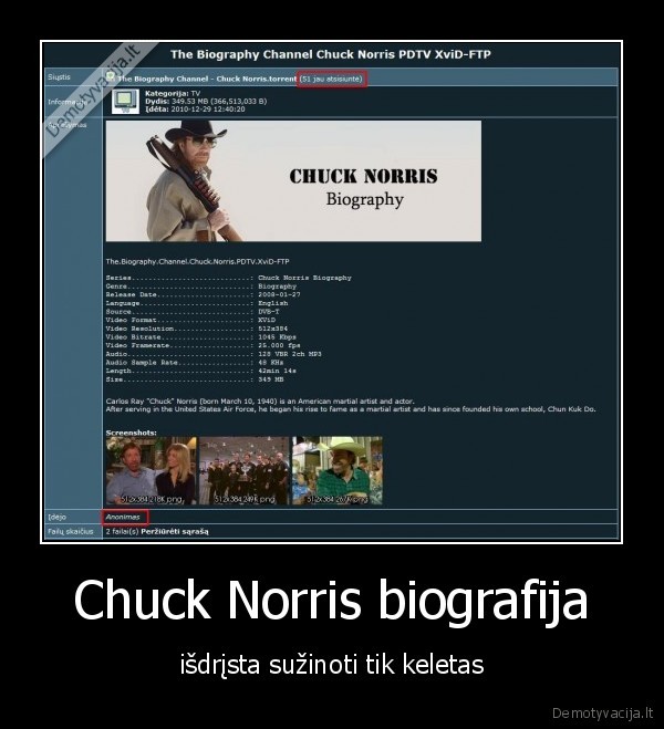 chuck, norris, biografija