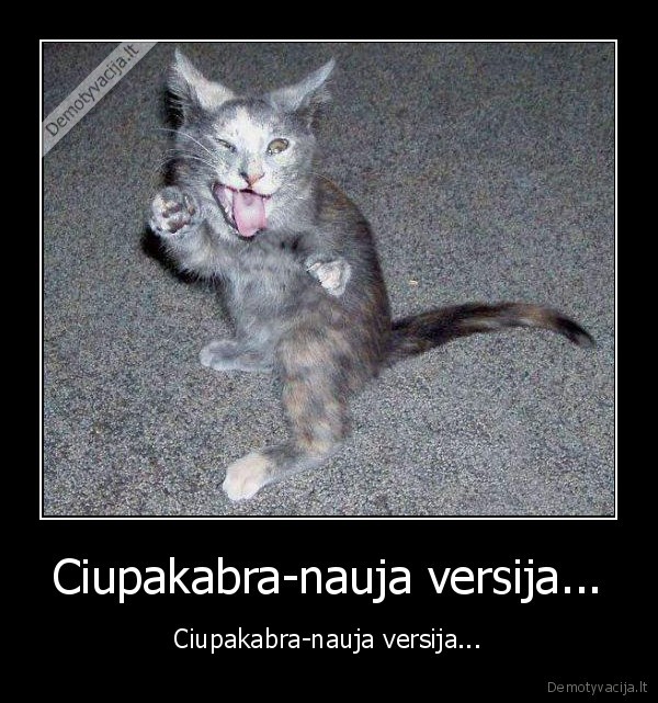 Ciupakabra-nauja versija...