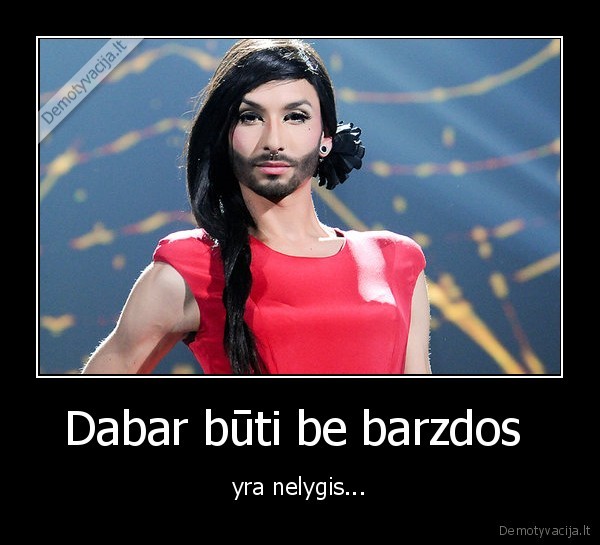 Dabar būti be barzdos 