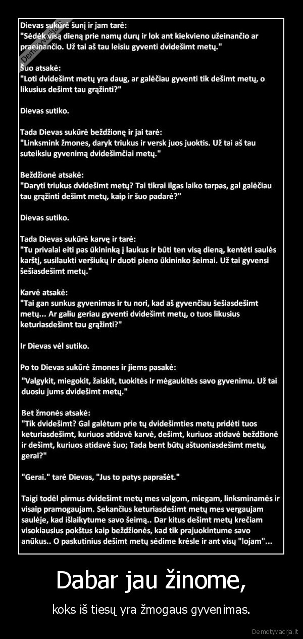 gyvenimas