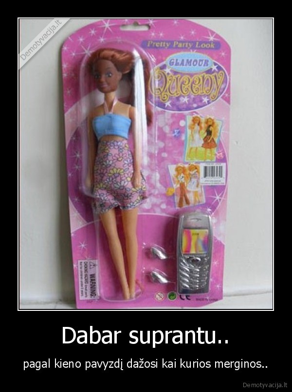 merginos, vaikysteje, prisizaidusios, su, barbem,suaugusios, ima, dazytis, kaip, jos