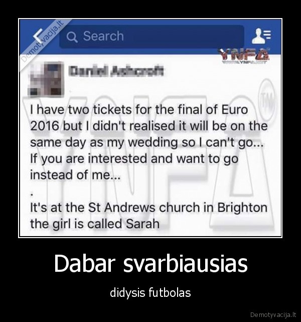 Dabar svarbiausias