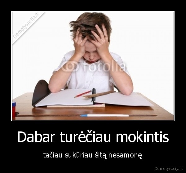 aik, mokintis