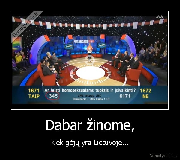 Dabar žinome,
