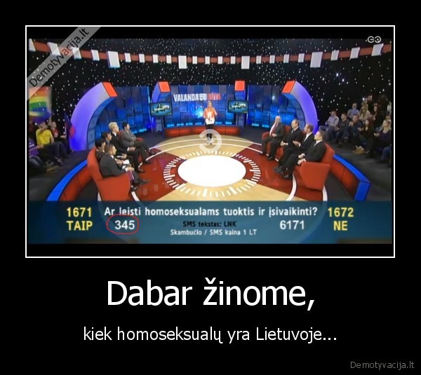 Dabar žinome,