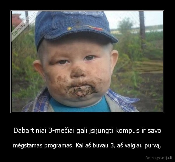 vaikai,siuolaikine, karta,kompiuteriai,programos,purvas