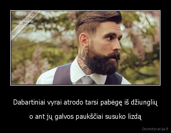 vyrai,ivaizdis