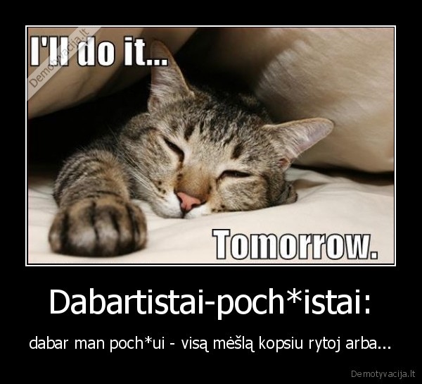 Dabartistai-poch*istai: