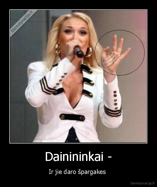 Dainininkai -