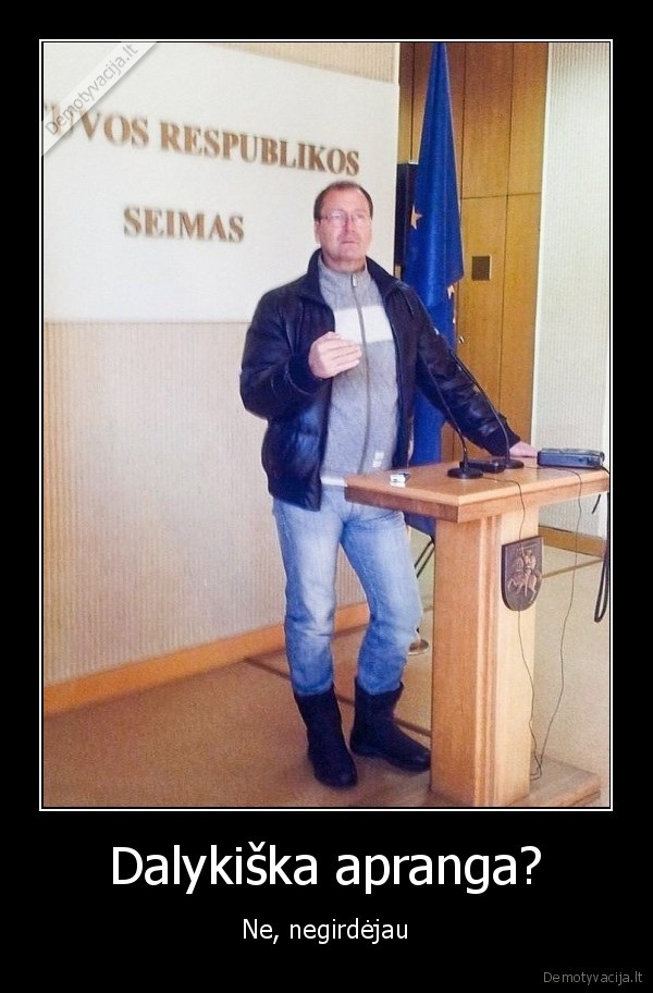 Dalykiška apranga?