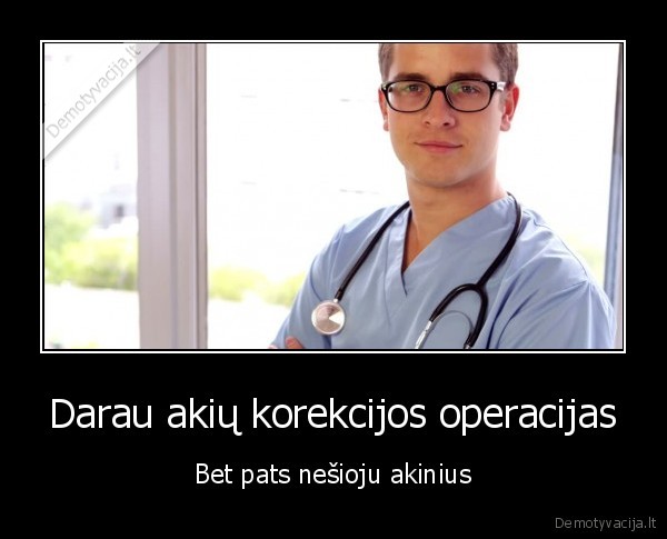 Darau akių korekcijos operacijas