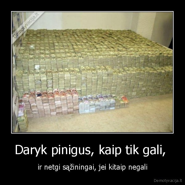 pinigai