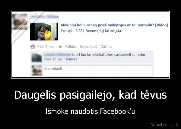 tevai,facebook,pasigailejimas