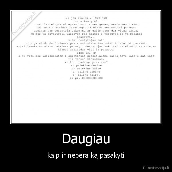 Daugiau