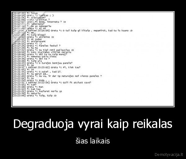 degradai,vyrai