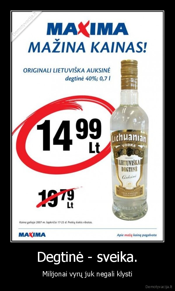 degtine, sveikata