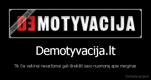 Demotyvacija.lt