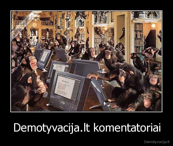 demotyvacija, komentatoriai