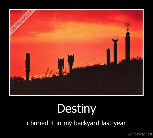 destiny,own,life