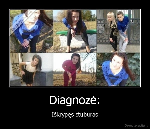 iskrypes, stuburas,mergina, pozuoja