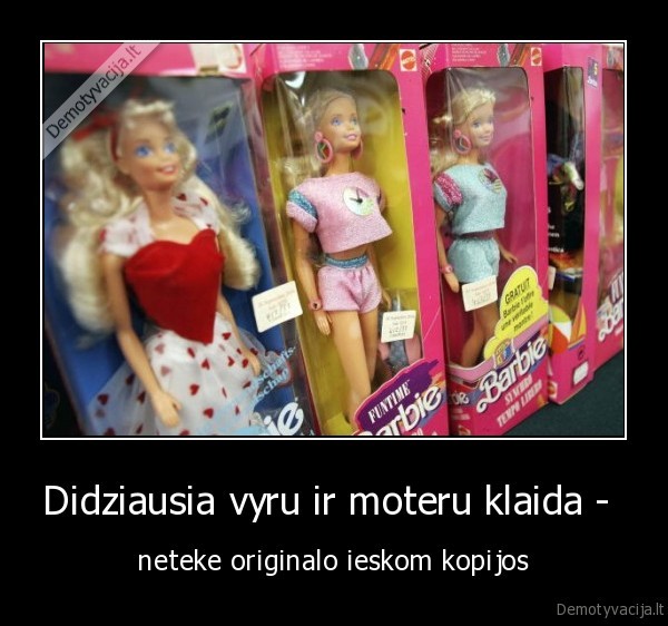 Didziausia vyru ir moteru klaida - 