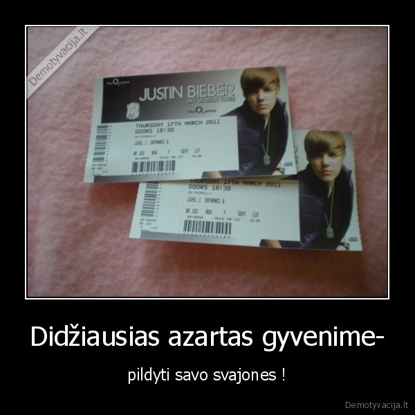 Didžiausias azartas gyvenime-