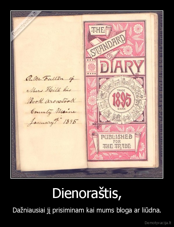 Dienoraštis,