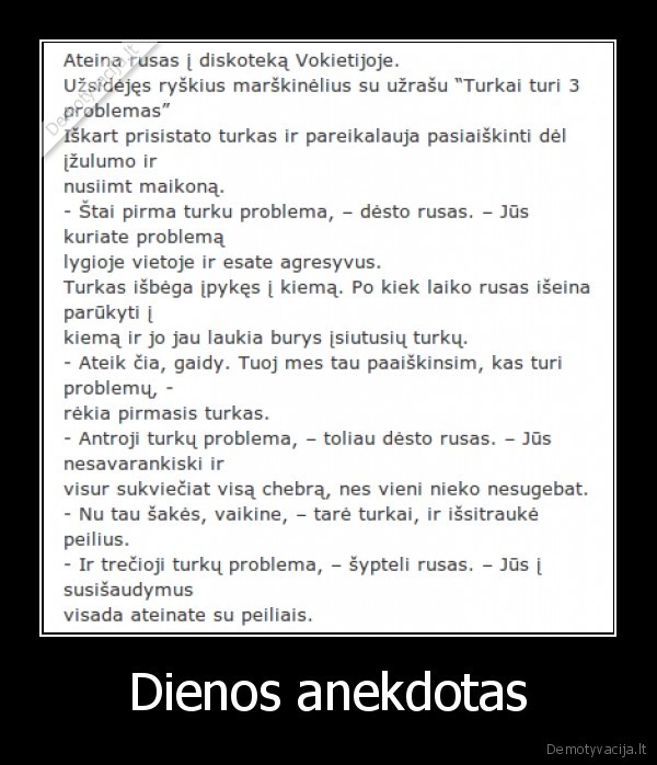 Dienos anekdotas