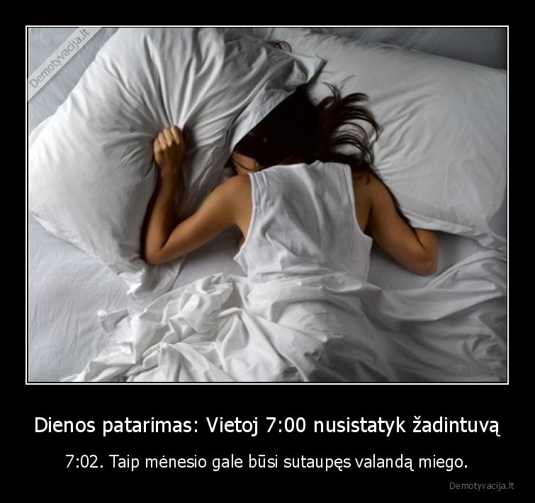 miegas,zadintuvas