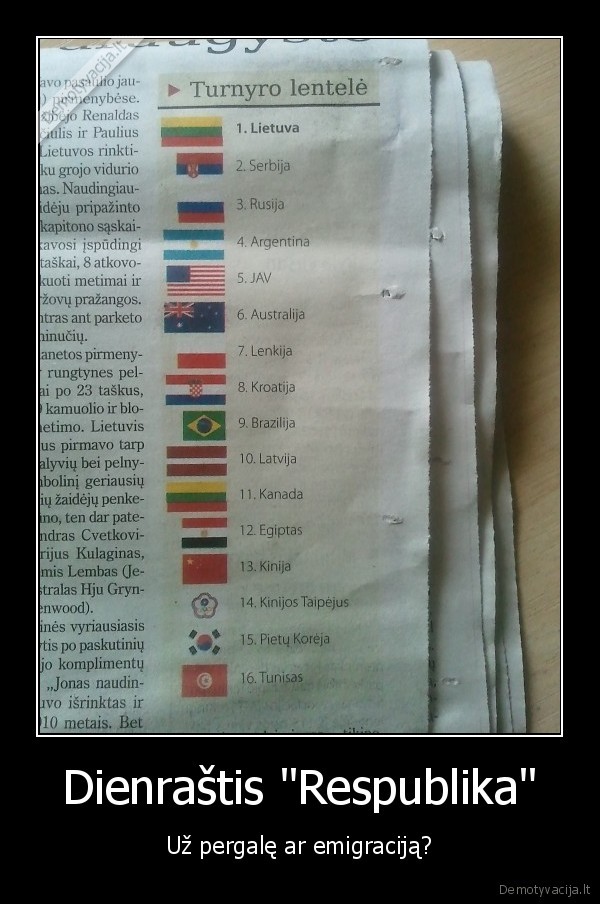 Dienraštis &quot;Respublika&quot;