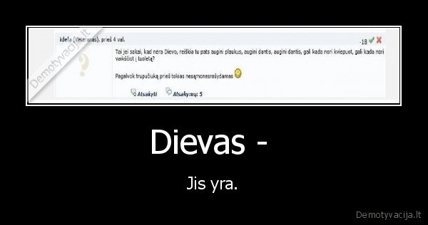 dievas,linkomanija