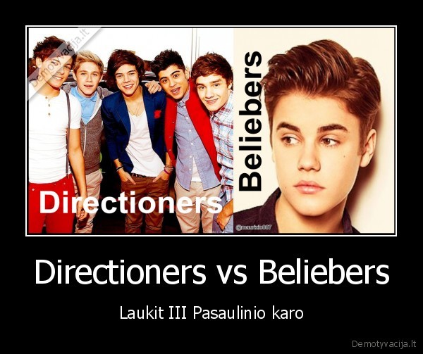 directioners,beliebers