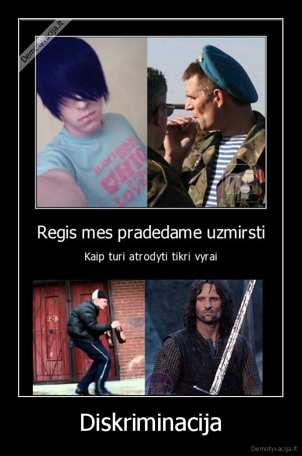 marozas,diskriminacija