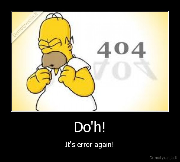 Do'h!