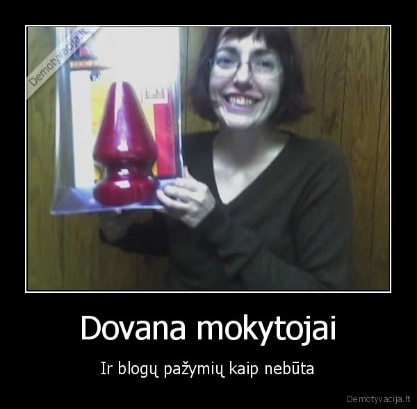Dovana mokytojai
